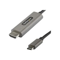 StarTech.com 13ft (4m) USB C to HDMI Cable 4K 60Hz with HDR10, Ultra HD USB Type-C to 4K HDMI 2.0b Video Adapter Cable, USB-C to HDMI HDR Monitor/Display Converter, DP 1.4 Alt Mode HBR3