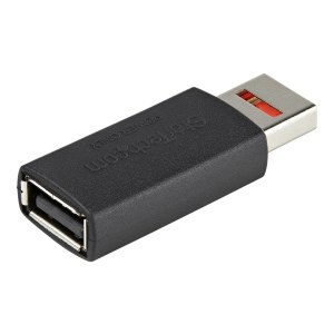 StarTech.com USB-Datenblocker - Secure Charge USB-Schutz - keine Datenübertragung - Charge/Power-Only-Adapter für Handy/Tablet (USBSCHAAMF)