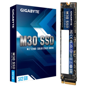 Gigabyte M30 - SSD - 512 GB - intern - M.2 2280 - PCIe 3.0 x4 (NVMe)