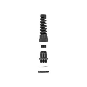 Delock Cable gland - black, RAL 9005