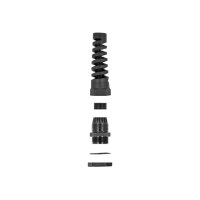 Delock Cable gland - black, RAL 9005