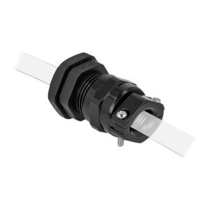 Delock Cable gland - black, RAL 9005