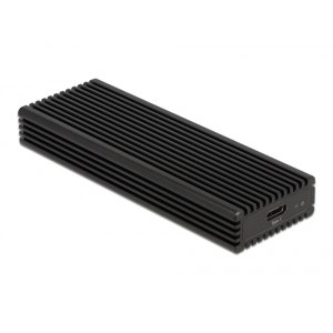 Delock Speichergehäuse - M.2 - M.2 NVMe Card / SATA 6Gb/s - USB 3.2 (Gen 2)