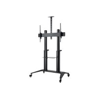 Hagor BrackIT Stand HD XXL mobiles Standsystem fuer 165-305cm screen inkl Ablage und