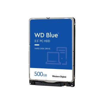 WD Blue WD5000LPZX - Festplatte - 500 GB - intern - 2.5" (6.4 cm)