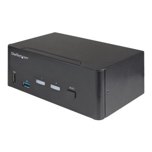 StarTech.com 2 Port Dual Monitor HDMI KVM Switch, 4K 60Hz...