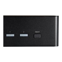 StarTech.com 2 Port Dual Monitor HDMI KVM Switch, 4K 60Hz Ultra HD HDR, Desktop 4K HDMI 2.0 KVM Switch with 2 Port USB 3.0 Hub (5Gbps) & 4x USB 2.0 HID Port, Audio, Hotkey Switching, TAA