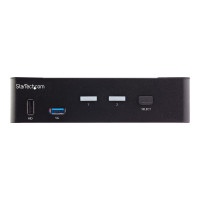 StarTech.com 2 Port HDMI KVM-Switch - Einzelmonitor 4K 60Hz Ultra HD HDR - HDMI 2.0 KVM Umschalter mit 2 Port USB-3.0-Hub (5 Gbit/s)