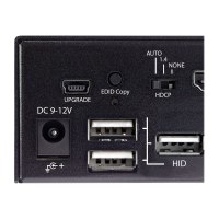 StarTech.com 2 Port HDMI KVM-Switch - Einzelmonitor 4K 60Hz Ultra HD HDR - HDMI 2.0 KVM Umschalter mit 2 Port USB-3.0-Hub (5 Gbit/s)