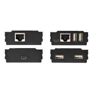 StarTech.com 4 Port USB 2.0 Extender-Hub über ein einzelnes CAT5e/CAT6 Ethernet Kabel (RJ45)