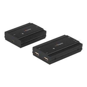 StarTech.com 4 Port USB 2.0 Extender-Hub über ein einzelnes CAT5e/CAT6 Ethernet Kabel (RJ45)