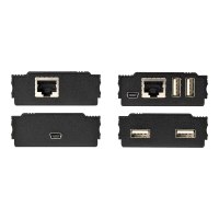 StarTech.com 4 Port USB 2.0 Extender-Hub über ein einzelnes CAT5e/CAT6 Ethernet Kabel (RJ45)