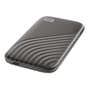 WD My Passport - 4000 GB - USB tipo-C - 3.2 Gen 2 (3.1 Gen 2) - 1050 MB/s - Protezione della password - Grigio