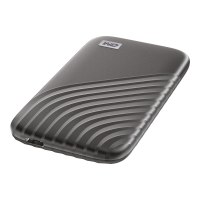 WD My Passport - 4000 GB - USB tipo-C - 3.2 Gen 2 (3.1 Gen 2) - 1050 MB/s - Protezione della password - Grigio