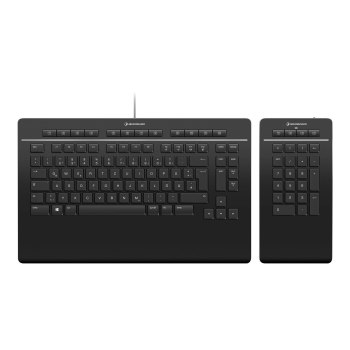 3Dconnexion Keyboard Pro with Numpad - Tastatur und Nummernfeld