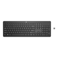 HP 230 - Keyboard - wireless - 2.4 GHz