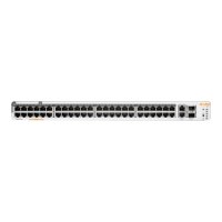 HPE Networking Instant On 1960 48G 40p Class4 8p Class6 PoE 2XGT 2SFP+ 600W Switch - Switch - managed - 48 x 10/100/1000 + 2 x 10 Gigabit SFP+ + 2 x 100/1000/10GBase-T - an Rack montierbar - PoE (600 W)