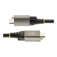 StarTech.com 1m USB-C Kabel mit Oberseite Schraubensicherung 10Gbit/s - USB 3.1/3.2 Gen 2 Typ-C Kabel - 100W (5A)