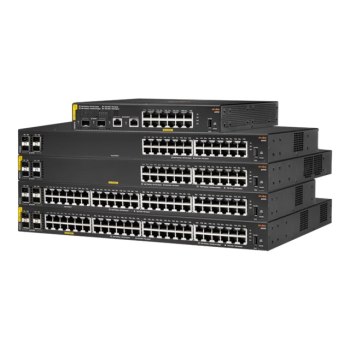 HPE Aruba 6000 24G Class4 PoE 4SFP 370W Switch - Switch - managed - 24 x 10/100/1000 (PoE+)