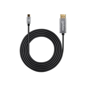 IC Intracom 8K 60Hz USB-C to DisplayPort 1.4 Adapter Cable 2m - Adattatore - Digitale/dati