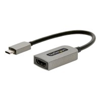 StarTech.com USB-C auf HDMI Adapter - 4K 60Hz Video, HDR10 - USB-C auf HDMI 2.0b Adapter Dongle - USB Typ-C DP Alt Mode auf HDMI Monitor/Display/TV - USB C auf HDMI Konverter (USBC-HDMI-CDP2HD4K60)