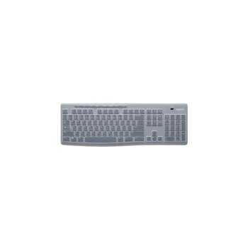 Logitech K120 PROTECTIVE COVER - N/A -WW - Tastaturabdeckung - Silikon - Durchscheinend