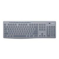 Logitech K120 PROTECTIVE COVER - N/A -WW - Tastaturabdeckung - Silikon - Durchscheinend