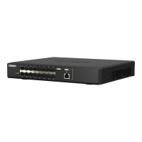 QNAP QSW-M5216-1T - Switch - managed - 16 x 25 Gigabit SFP28 + 1 x 10 Gigabit Ethernet