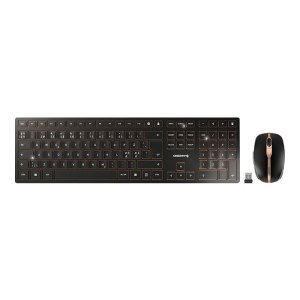 CHERRY DW 9100 SLIM - Tastatur-und-Maus-Set - kabellos -...