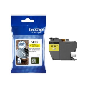 Brother LC422Y - Gelb - original - Tintenpatrone