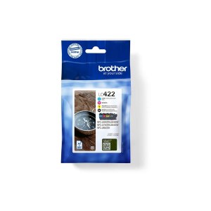 Brother LC422 Multipack - 4er-Pack - Schwarz, Gelb, Cyan, Magenta