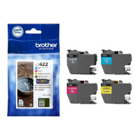 Brother Black Cyan Magenta and Yellow Ink Cartridges Multipack Each cartridge prints up to - Cartuccia di inchiostro - Nero