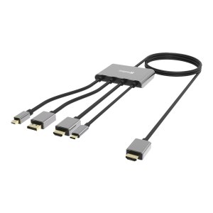 SANDBERG All-In-1 Display Adapter Hub - Videoadapter