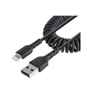 StarTech.com 50cm USB auf Lightning Kabel, Spiralkabel,...