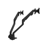 Neomounts Flat Screen Dual Desk Mount 10-32inch clamp/grommet Black