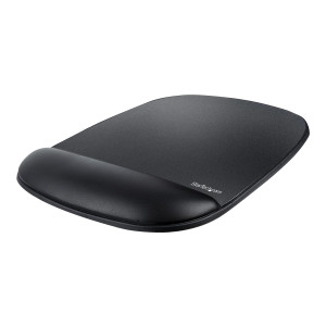 StarTech.com Mouse Pad with Hand rest, 6.7x7.1x 0.8in (17x18x2cm), Ergonomic Mouse Pad with Wrist Support, Desk Wrist Pad w/ Non-Slip PU Base, Cushioned Gel Mouse Pad w/ Palm Rest