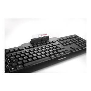 Cherry KC 1000 SC - Tastatur - USB - GB - Schwarz