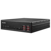 Shuttle XPC slim DH32U5 - Barebone - Slim-PC - 1 x Core i5 1135G7 / 2.4 GHz ULV - RAM 0 GB - Iris Xe Graphics - GigE - Schwarz