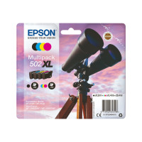 Epson 502XL Multipack - 4er-Pack - Gelb, Cyan, Magenta, pigmentiertes Schwarz