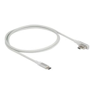 Delock USB cable - USB-C (M) angled, magnetic to USB-C (M)