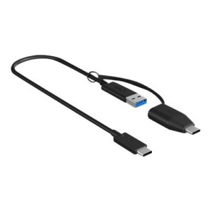 ICY BOX IB-CB033 - USB cable - USB-C (M) to USB Type A, USB-C