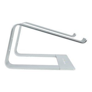 StarTech.com Laptop Stand for Desk, 5kg/11lb, Aluminum, Silver, Ergonomic (LAPTOP-STAND-SILVER)