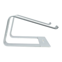 StarTech.com Schreibtisch Laptophalter, Laptophalterung/Laptop ablage/erhöhung bis 5kg Tragkraft, Notebook Ablage/Laptop Riser für Macbook Air/Pro, Dell XPS, Lenovo, Aluminium (LAPTOP-STAND-SILVER)