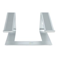 StarTech.com Schreibtisch Laptophalter, Laptophalterung/Laptop ablage/erhöhung bis 5kg Tragkraft, Notebook Ablage/Laptop Riser für Macbook Air/Pro, Dell XPS, Lenovo, Aluminium (LAPTOP-STAND-SILVER)