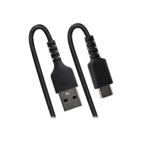 StarTech.com R2ACC-1M-USB-CABLE cavo USB USB 2.0 USB A USB C Nero (USB A TO C CHARGING CABLE - 1M -[3.3FT] COILED CABLE BLACK) - Cavo - Digitale/dati