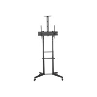 Neomounts FL50-550BL1 - Wagen - für Flachbildschirm / AV-Ausrüstung - Schwarz - Bildschirmgröße: 94-177.8 cm (37"-70")