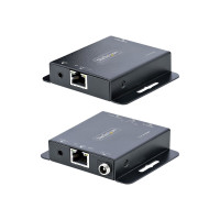 StarTech.com HDMI Extender over CAT6/CAT5, 4K 30Hz/130ft (40m) or 1080p 60Hz/230ft (70m) Video Extender, 4K HDMI over Ethernet Extender, PoC HDMI Transmitter and Receiver Kit, IR Extension