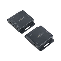 StarTech.com HDMI Extender over CAT6/CAT5, 4K 30Hz/130ft (40m) or 1080p 60Hz/230ft (70m) Video Extender, 4K HDMI over Ethernet Extender, PoC HDMI Transmitter and Receiver Kit, IR Extension