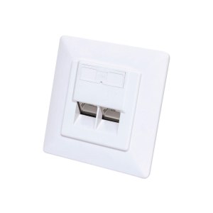 IC Intracom Intellinet - Wall plate - Cat6 10G