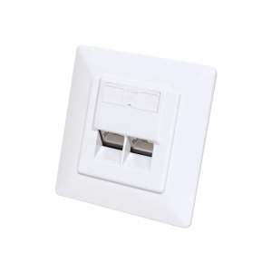 IC Intracom Intellinet - Wall plate - Cat6a 10G